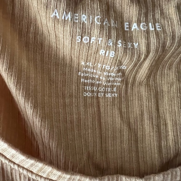 American eagle soft and sexy ribbed tank top - Picture 2 of 2